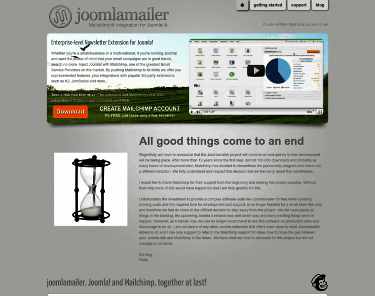 Joomlamailer.com thumbnail
