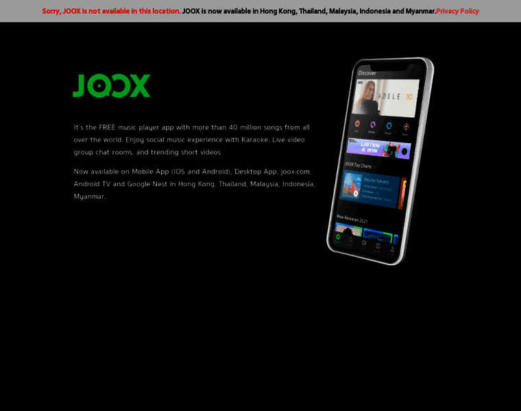 Joox.com thumbnail