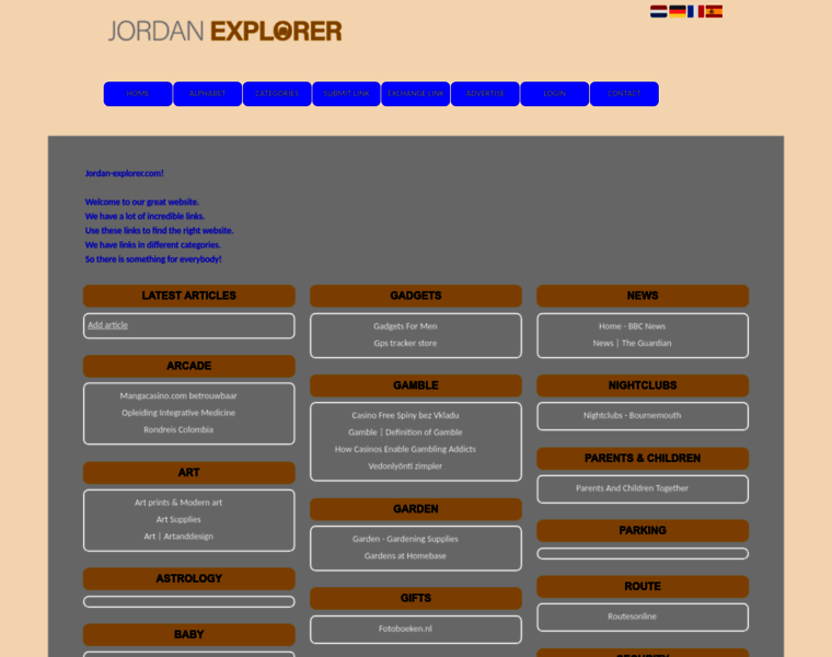Jordan-explorer.com thumbnail