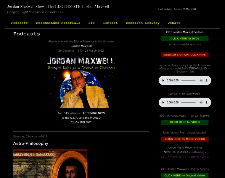 Jordanmaxwellshow.com thumbnail