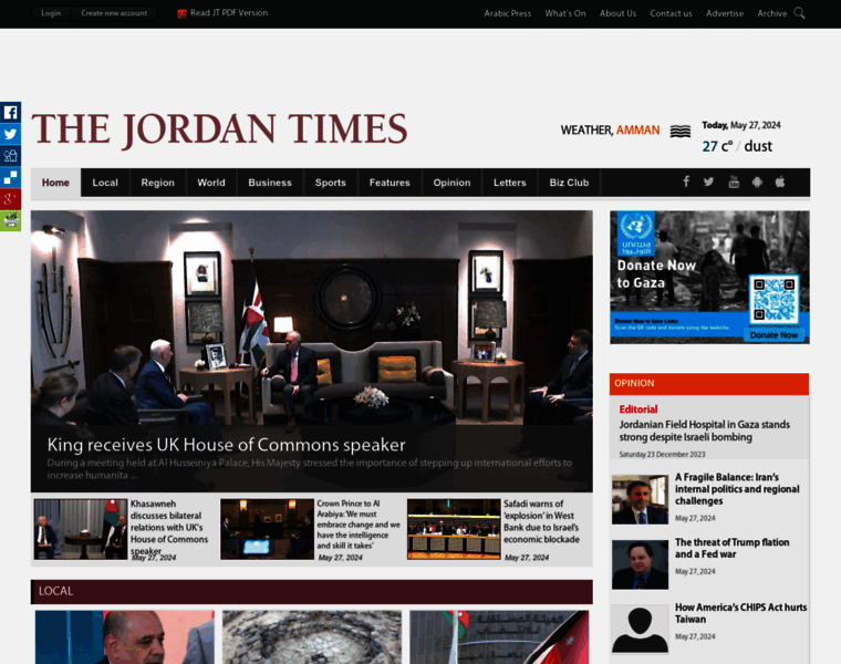 Jordantimes.com thumbnail
