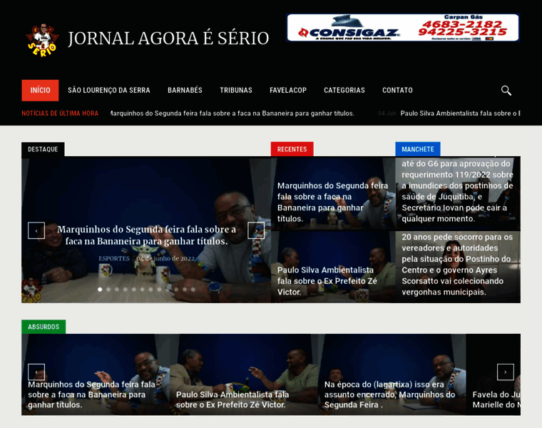 Jornalagoraeserio.com.br thumbnail
