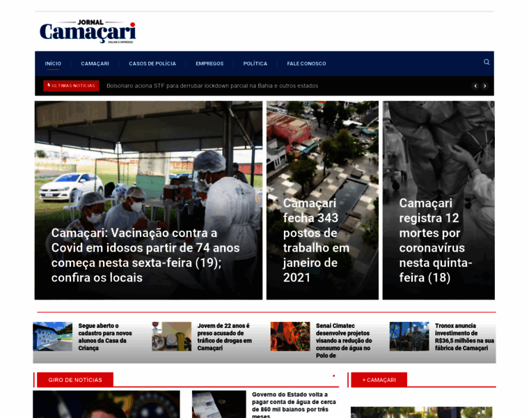 Jornalcamacari.com thumbnail