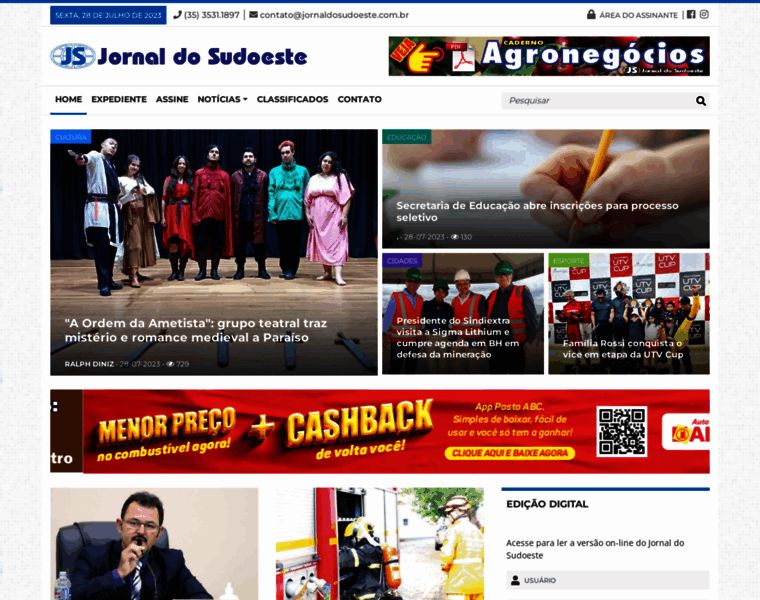 Jornaldosudoeste.com.br thumbnail