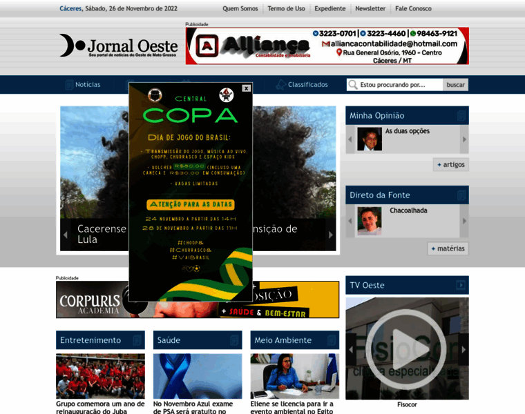 Jornaloeste.com.br thumbnail