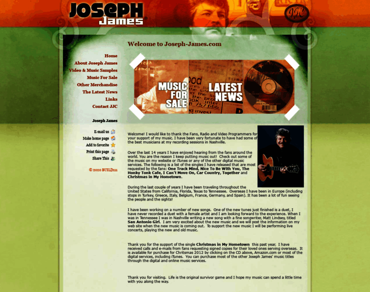 Joseph-james.com thumbnail