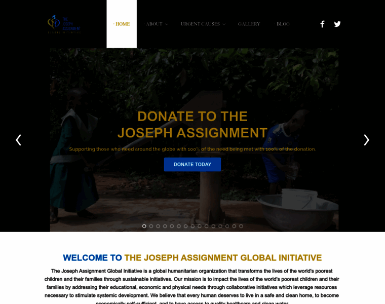 Josephassignment.org thumbnail
