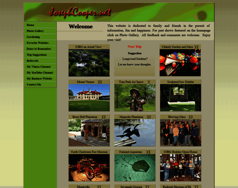 Josephcooper.net thumbnail