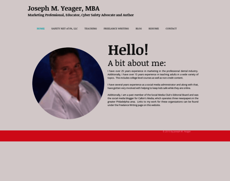 Josephmyeager.net thumbnail