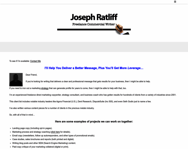 Josephratliff.com thumbnail