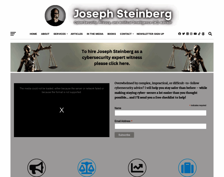 Josephsteinberg.com thumbnail