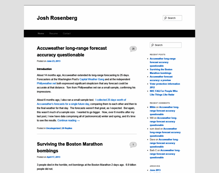Josh-rosenberg.com thumbnail