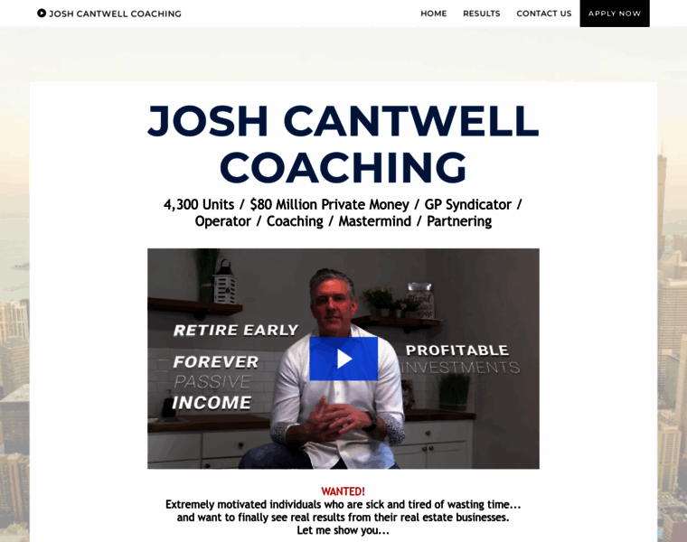 Joshcantwellcoaching.com thumbnail