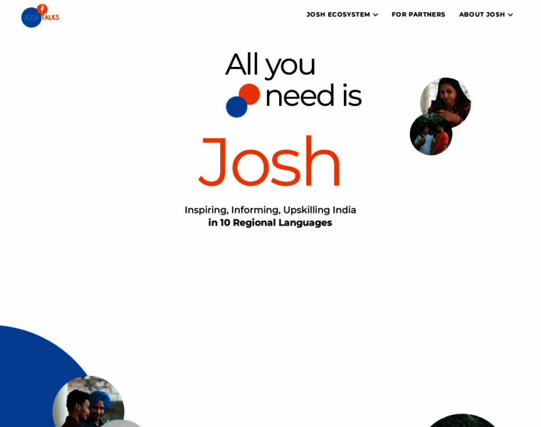 Joshtalks.com thumbnail
