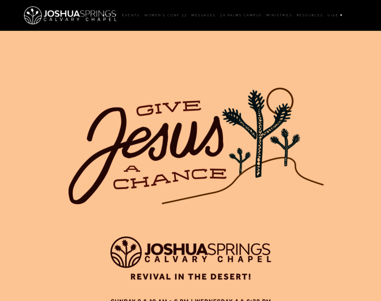 Joshuasprings.com thumbnail