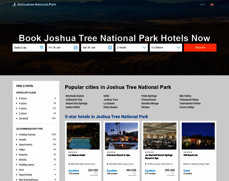 Joshuatree-national-park.com thumbnail