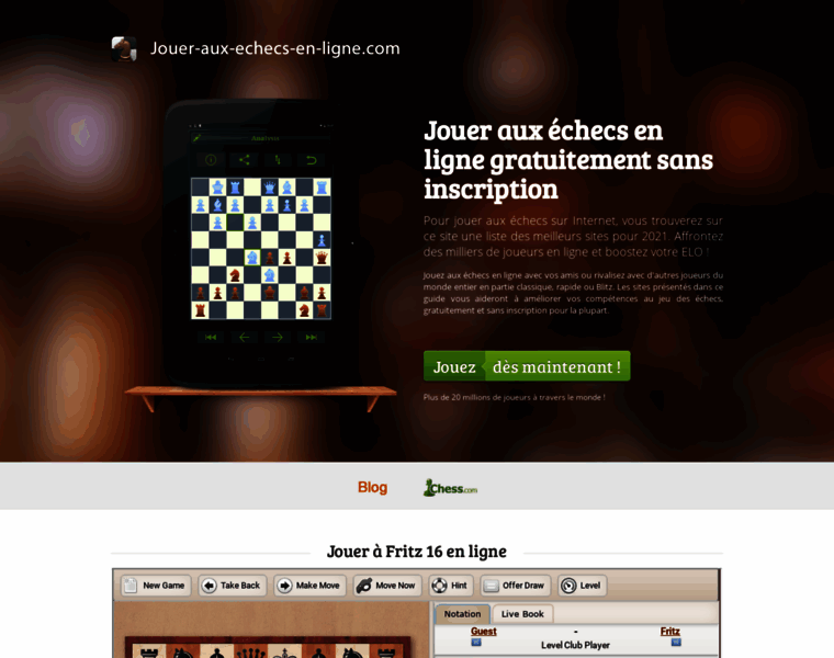 Jouer-aux-echecs-en-ligne.com thumbnail