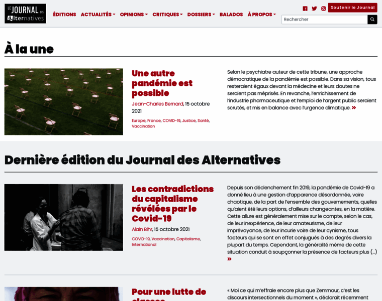 Journal.alternatives.ca thumbnail