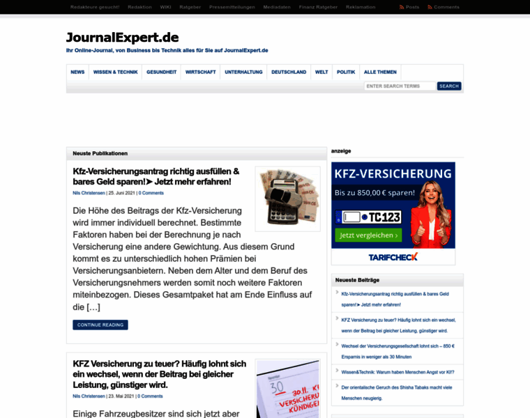 Journalexpert.de thumbnail