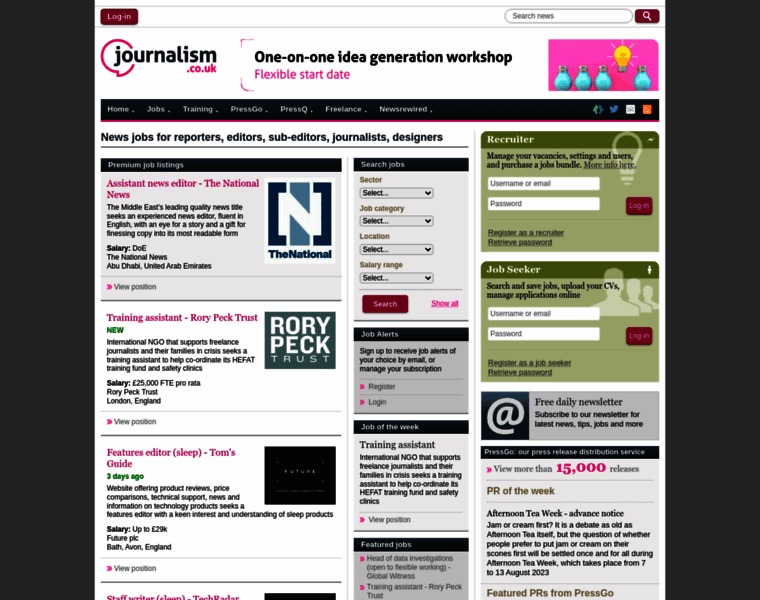 Journalismjobs.co.uk thumbnail