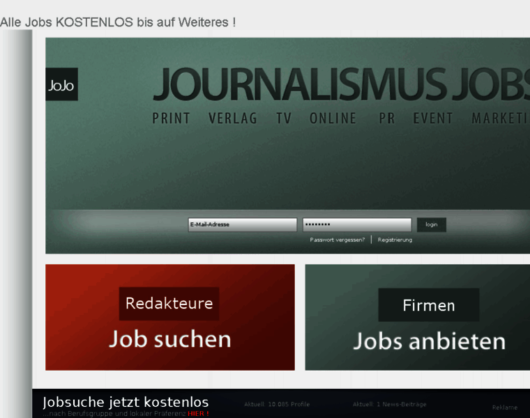 Journalismusjobs.info thumbnail