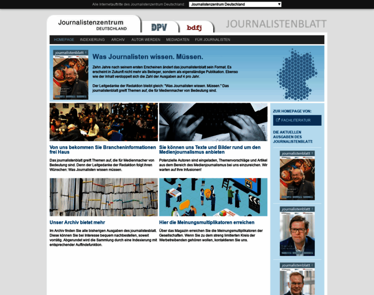 Journalistenblatt.de thumbnail
