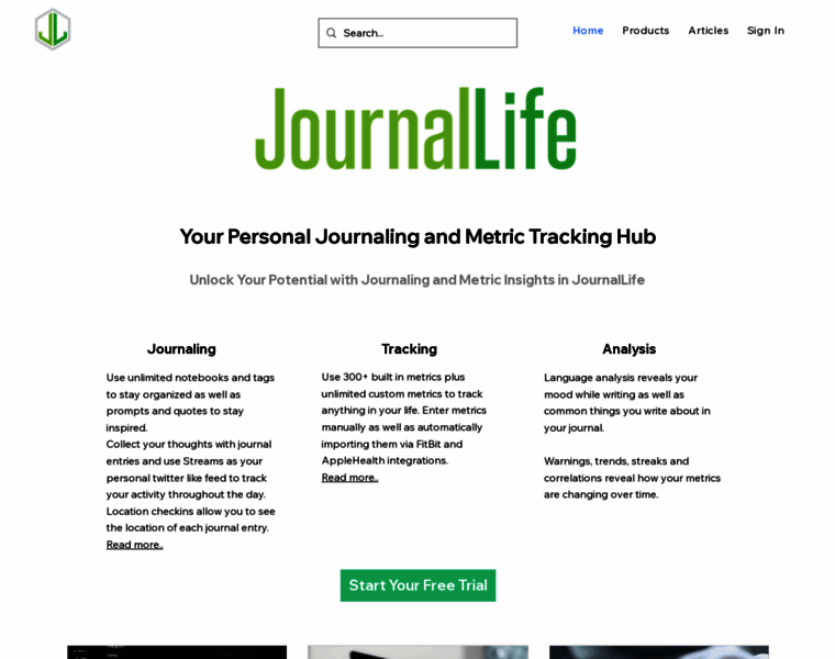 Journallife.me thumbnail