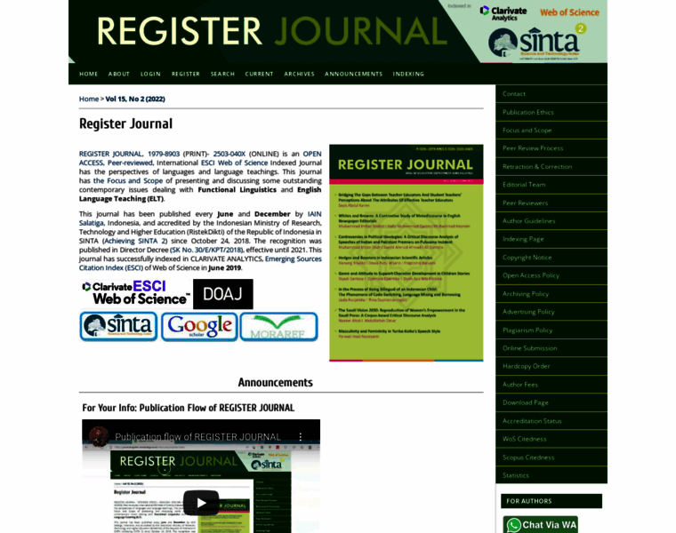 Journalregister.iainsalatiga.ac.id thumbnail