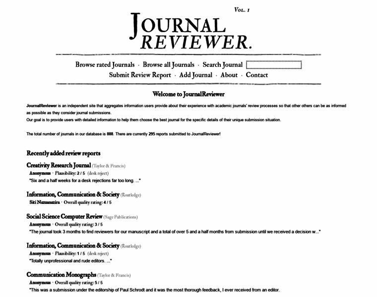 Journalreviewer.org thumbnail