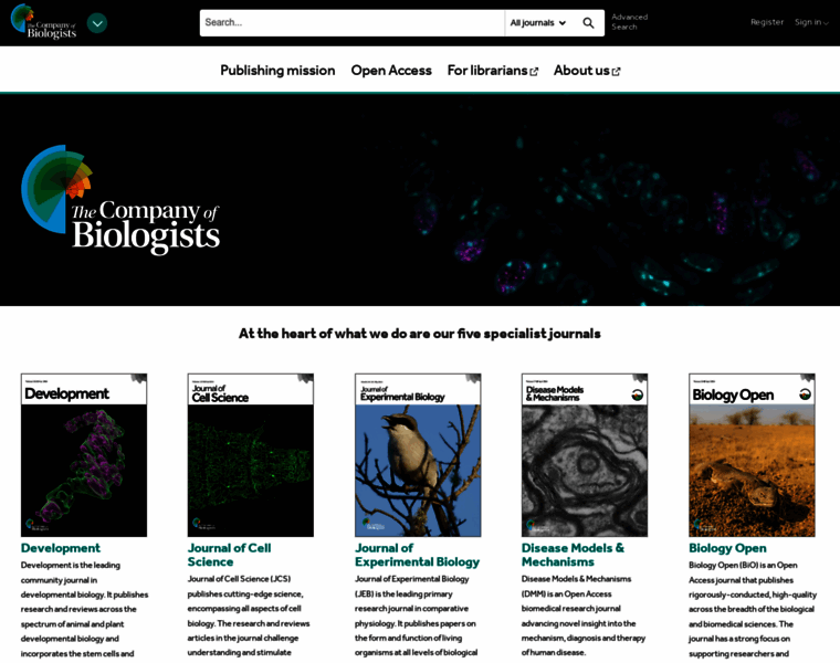 Journals.biologists.com thumbnail