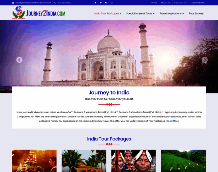 Journey2india.com thumbnail