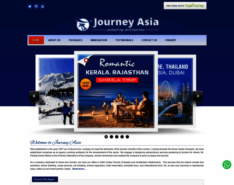 Journeyasia.co.in thumbnail