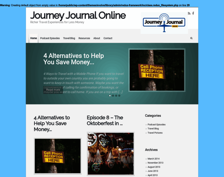 Journeyjournalonline.com thumbnail
