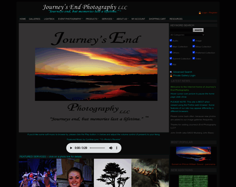 Journeysendphotography.com thumbnail