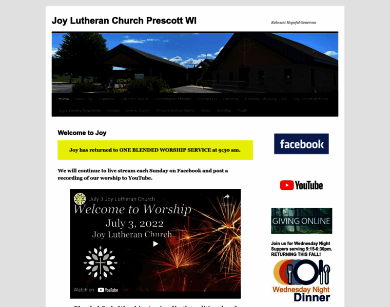 Joy-church.org thumbnail