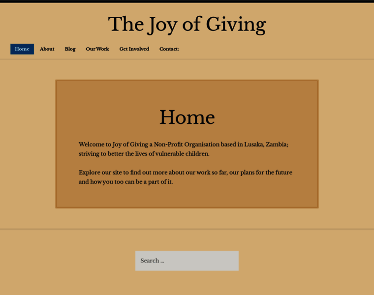 Joy-of-giving.com thumbnail