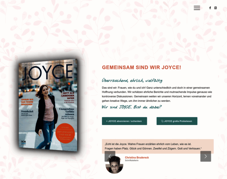 Joyce-magazin.net thumbnail