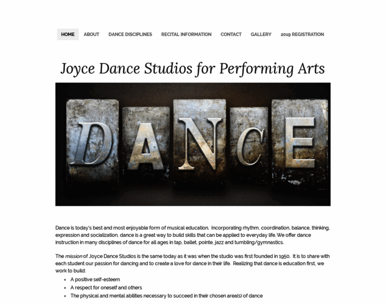 Joycedancestudios.com thumbnail