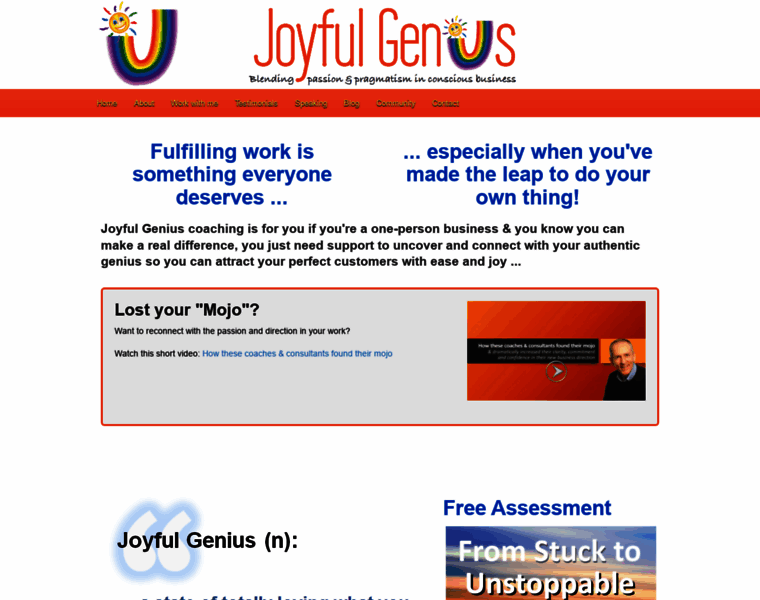 Joyful-genius.com thumbnail