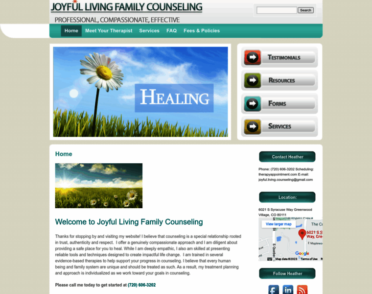Joyfullivingfamilycounseling.com thumbnail