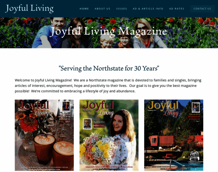 Joyfullivingmagazine.com thumbnail