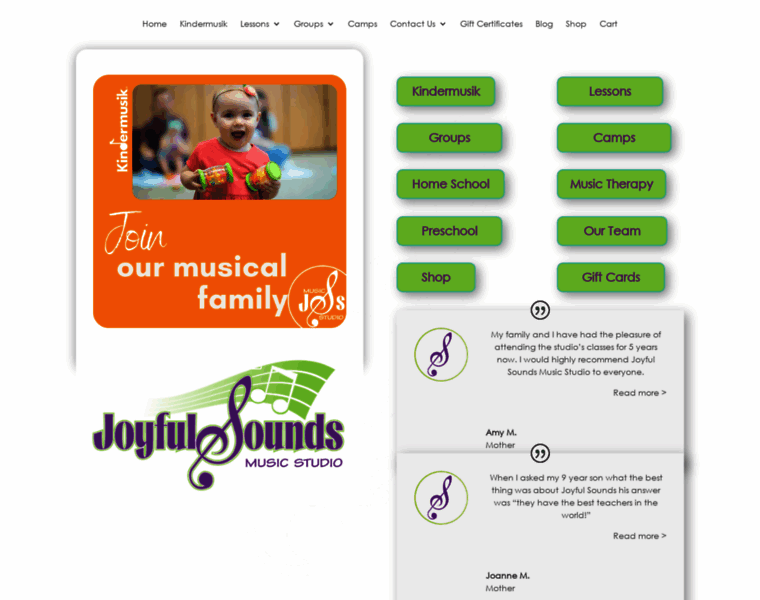 Joyfulsounds.ca thumbnail