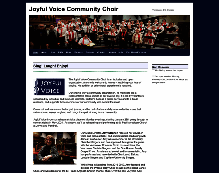 Joyfulvoice.ca thumbnail