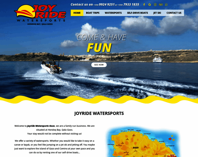 Joyridewatersports.com thumbnail