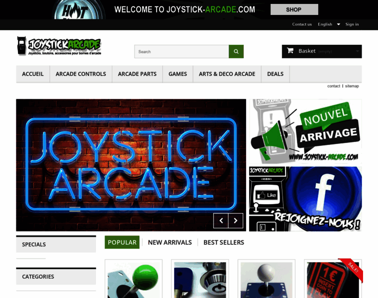 Joystick-arcade.com thumbnail