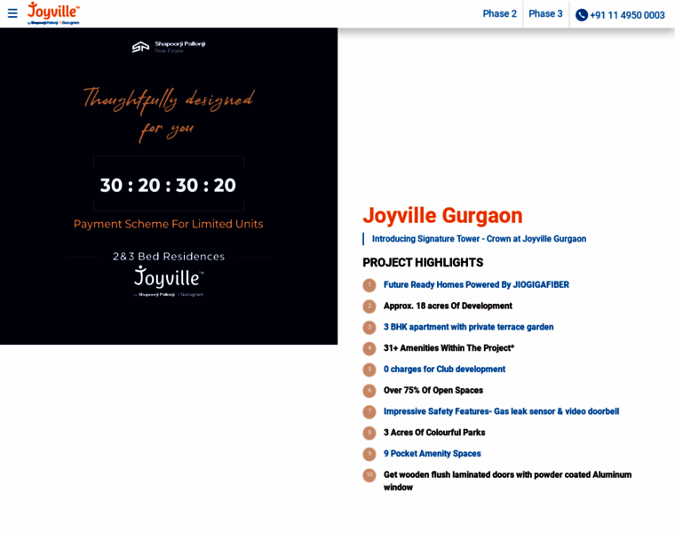 Joyvillegurgaon.co.in thumbnail
