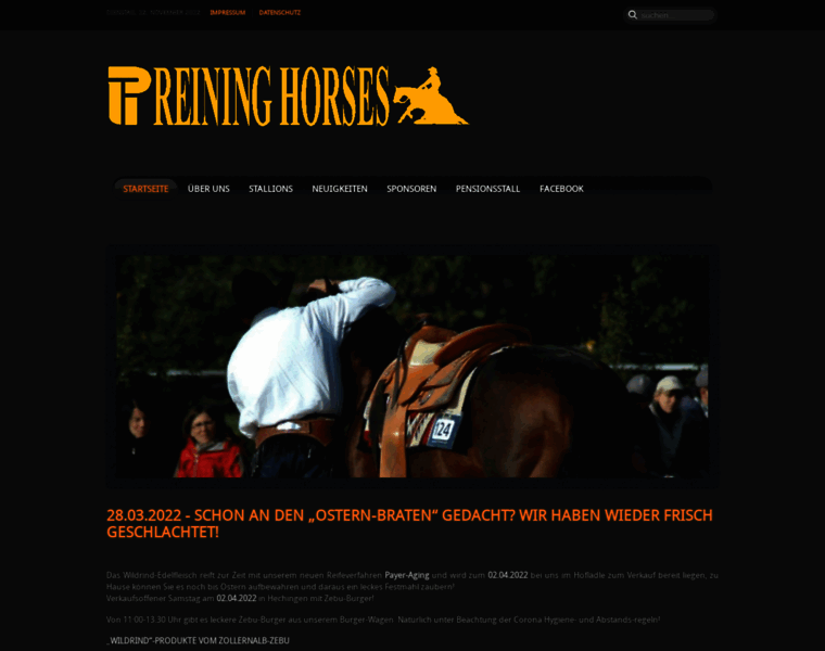 Jp-reininghorses.com thumbnail