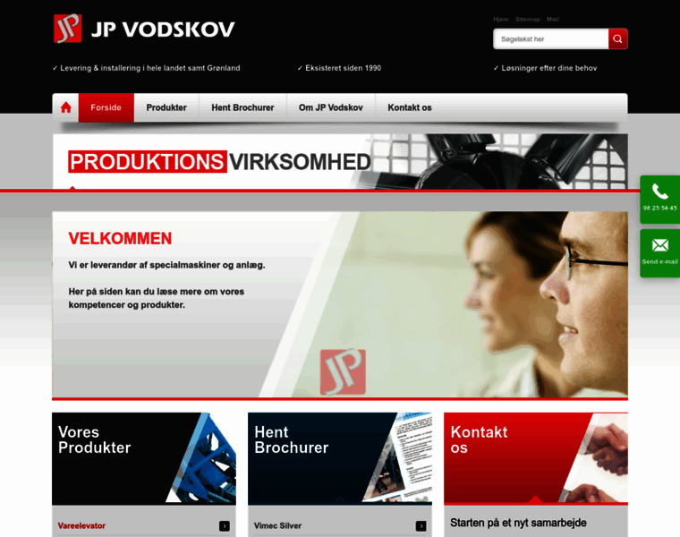 Jp-vodskov.dk thumbnail