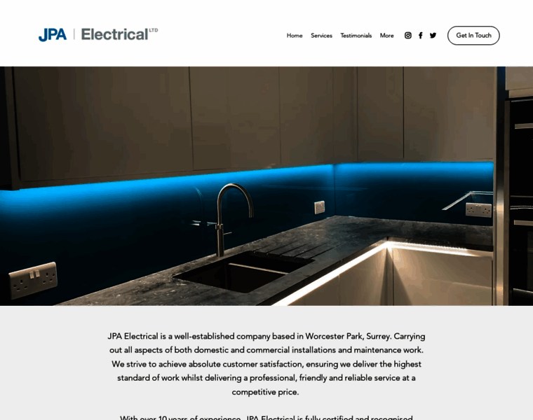 Jpa-electrical.co.uk thumbnail