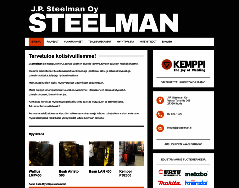 Jpsteelman.fi thumbnail